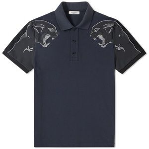 Valentino Polo with panther motif